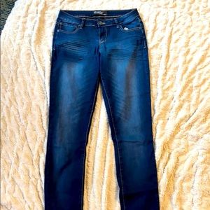 Extra long skinny jeans